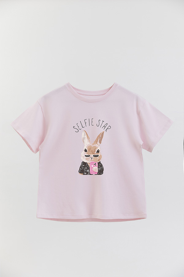 REMERA GIRL OVER SELFIE STAR