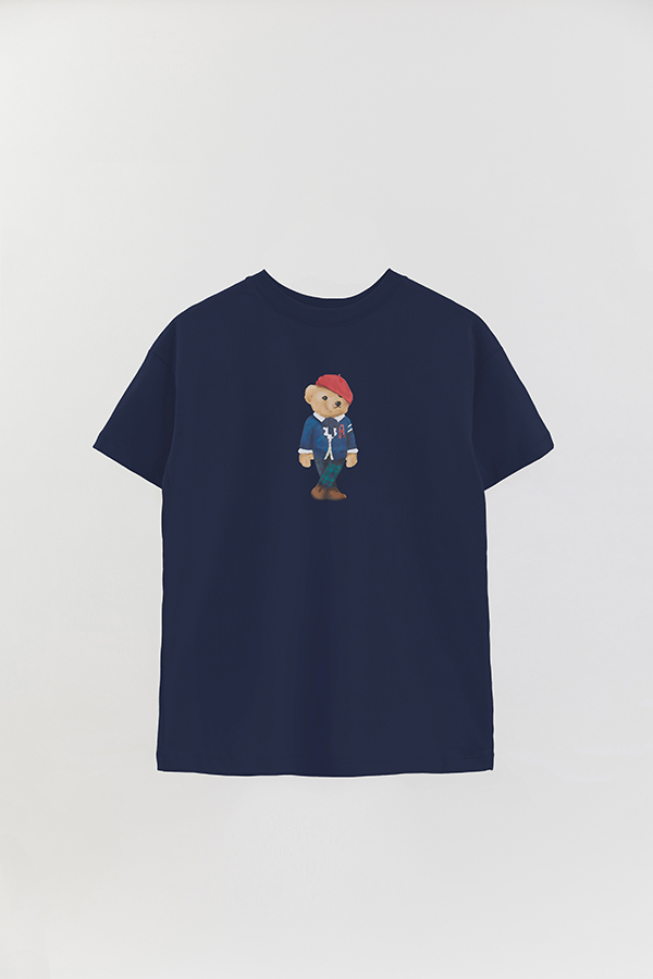 REMERA OVER ESTAMPADA UNISEX BEAR FRANCESS