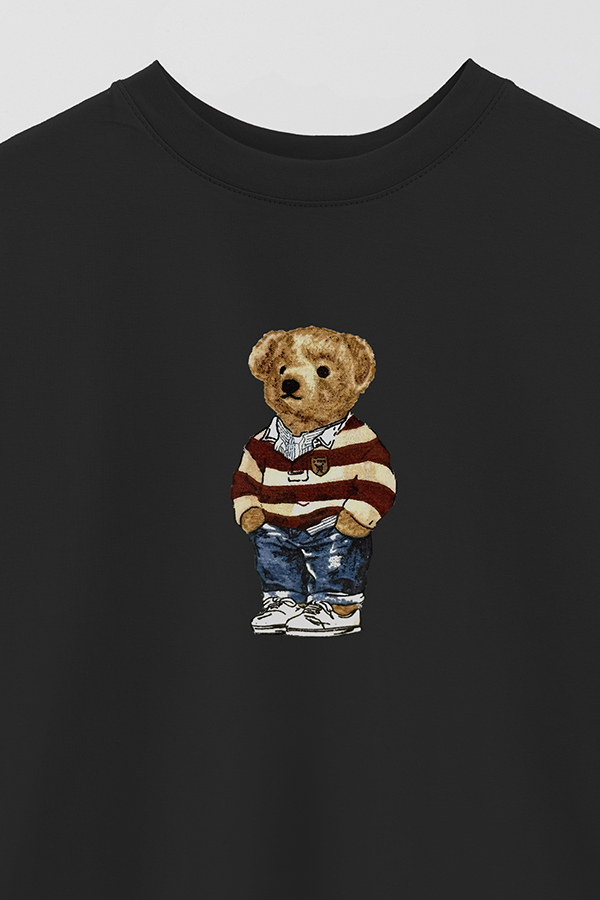 REMERA OVER ESTAMPADA UNISEX LITTLE BOY