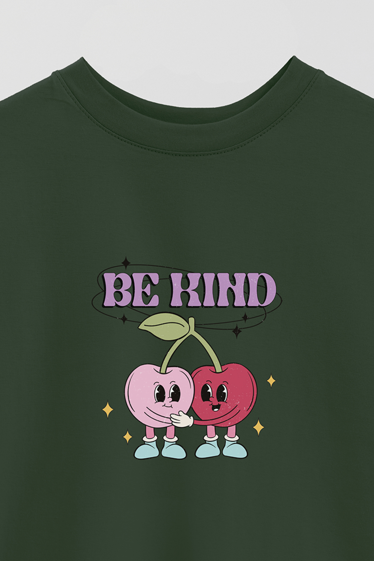 REMERA OVER ESTAMPADA RT BE KIND