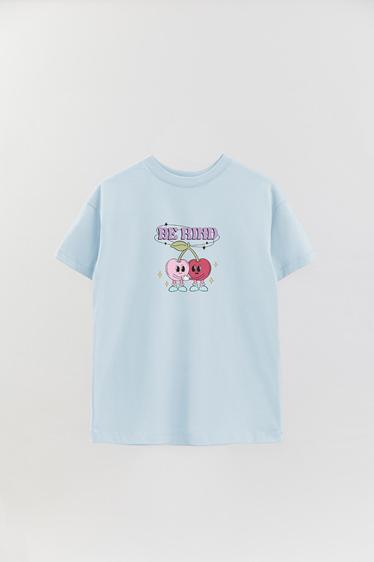 REMERA OVER ESTAMPADA RT BE KIND