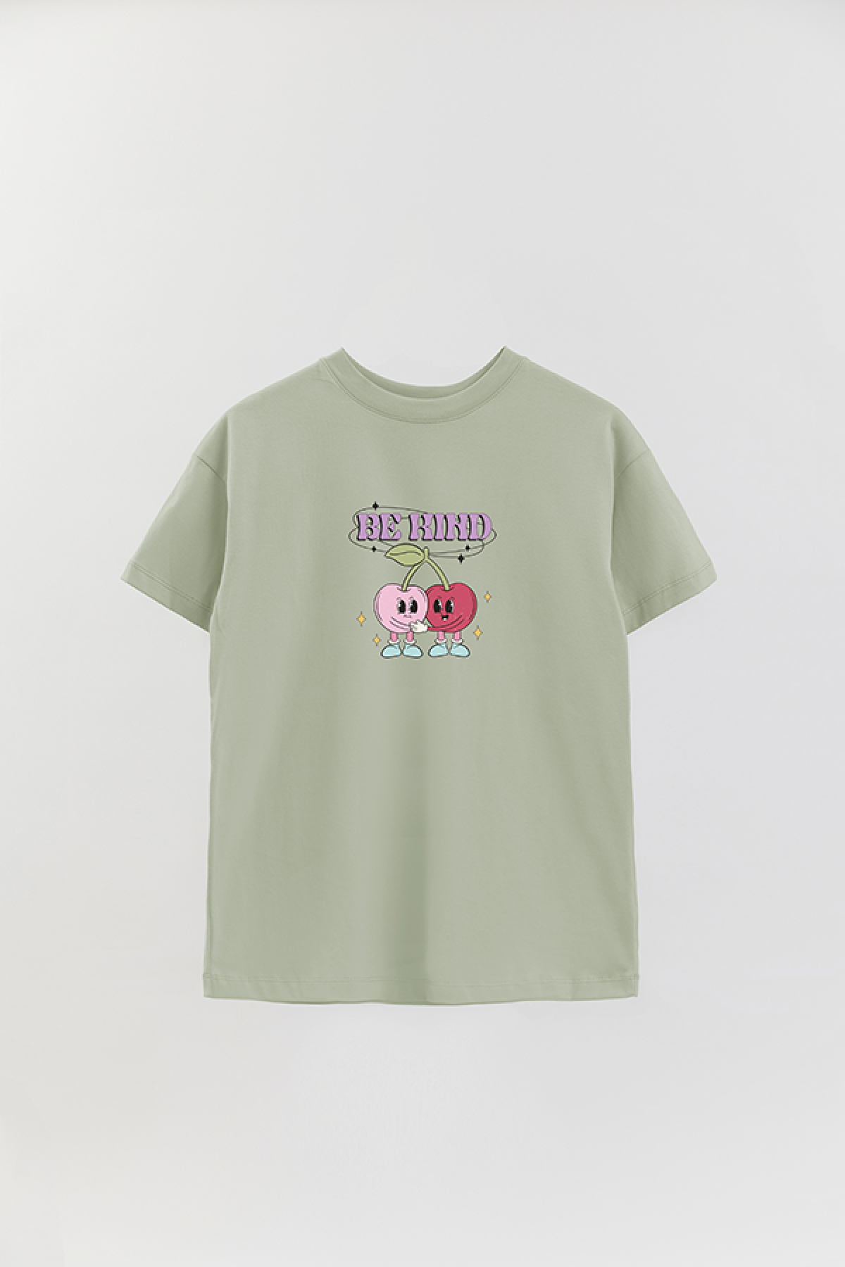 REMERA OVER ESTAMPADA RT BE KIND