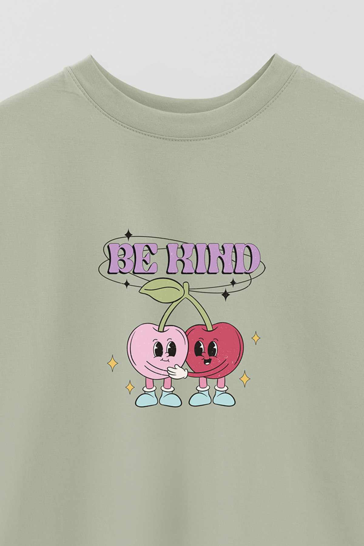 REMERA OVER ESTAMPADA RT BE KIND