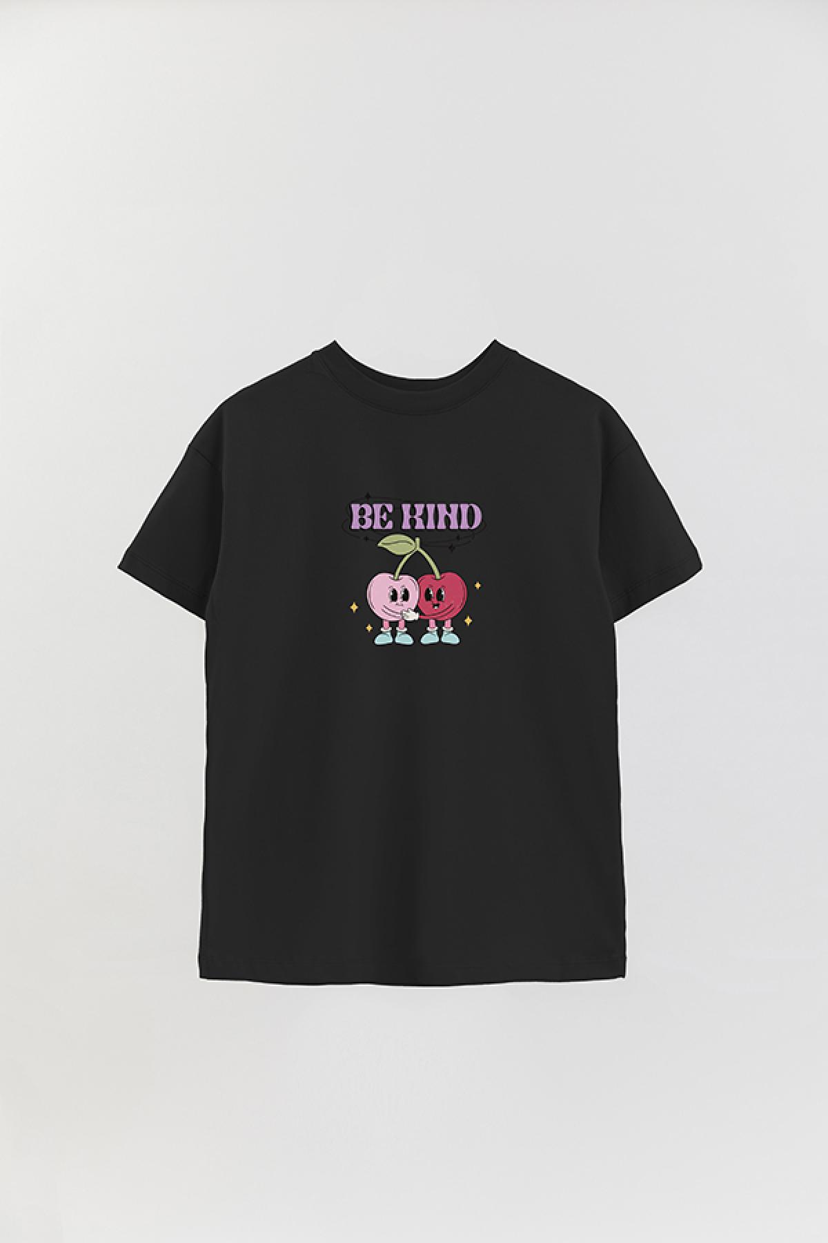REMERA OVER ESTAMPADA RT BE KIND