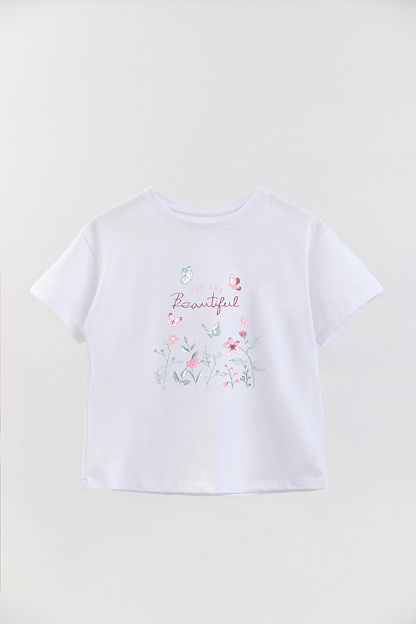 REMERA GIRL OVER YOU ARE BEAUTIFUL 1