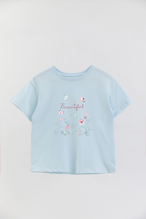 REMERA GIRL OVER YOU ARE BEAUTIFUL 1