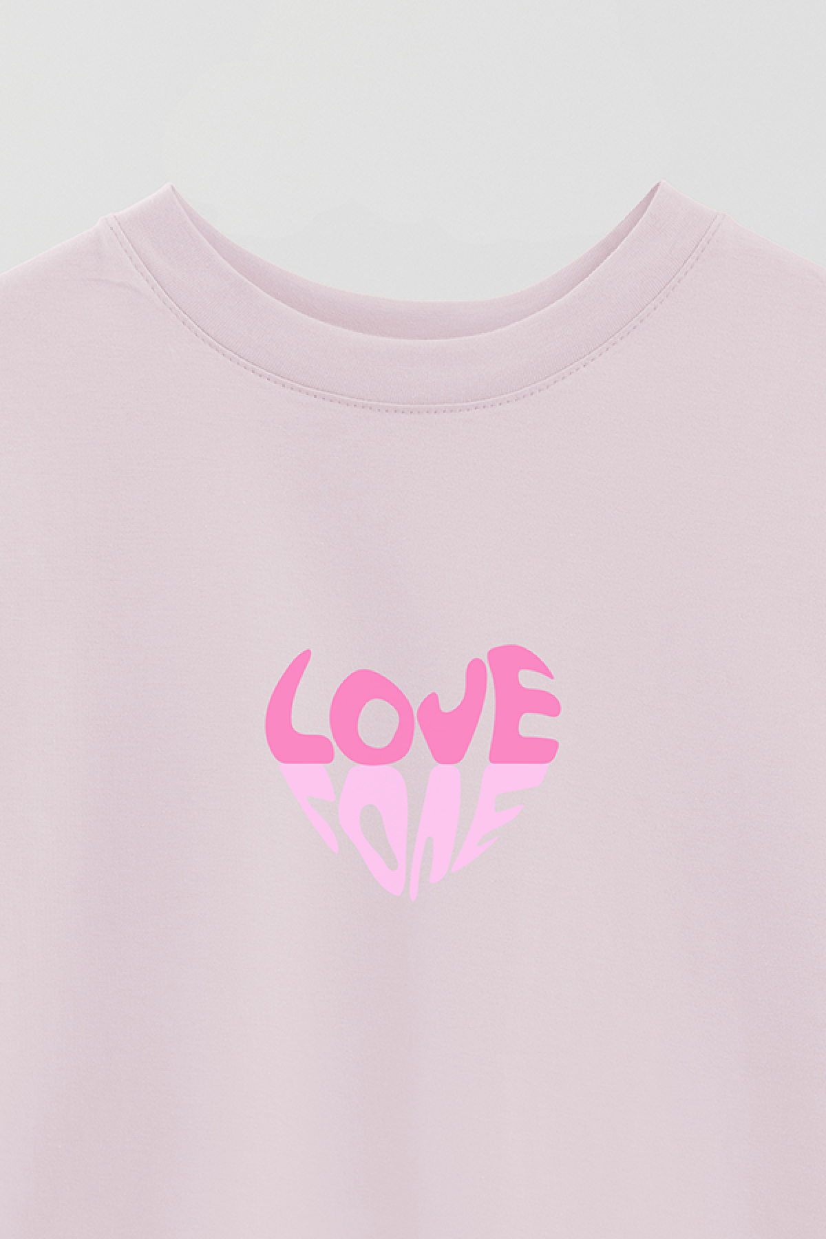 REMERA OVER ESTAMPADA LV LOVE LOVE
