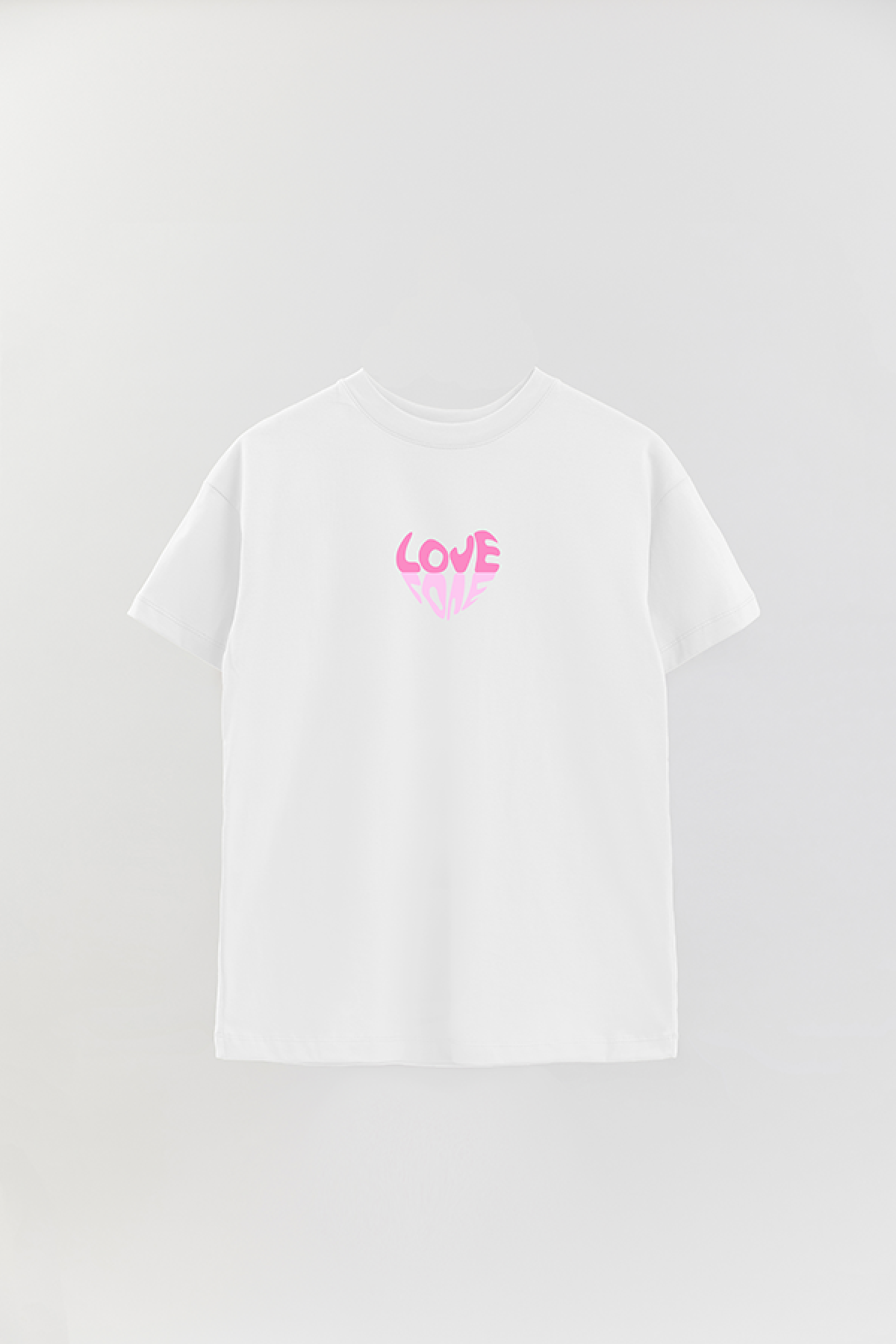 REMERA OVER ESTAMPADA LV LOVE LOVE