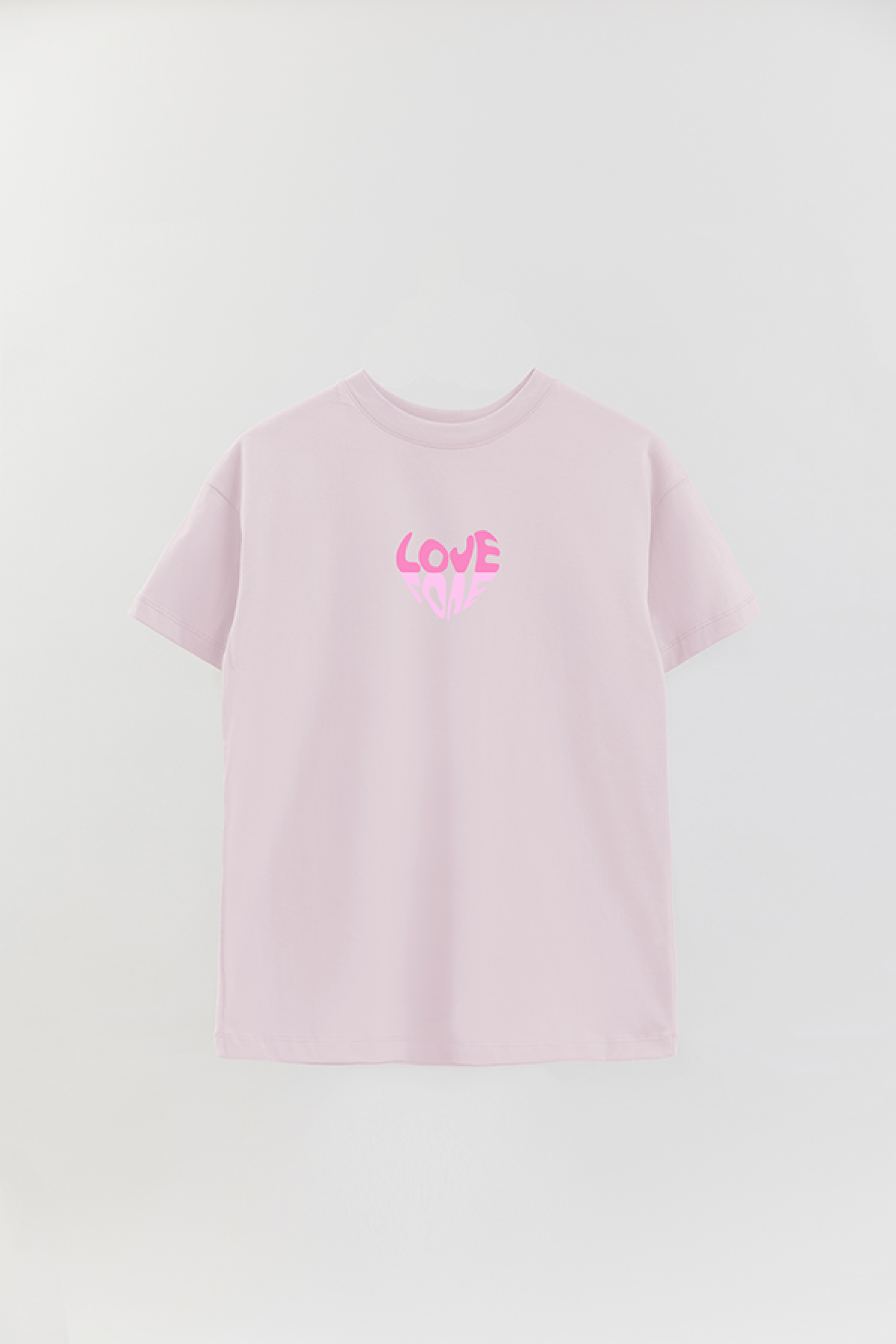 REMERA OVER ESTAMPADA LV LOVE LOVE