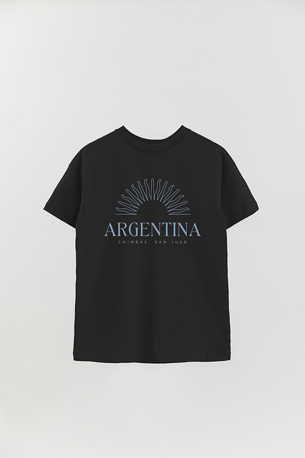 REMERA OVER ESTAMPADA ARG MS SAN JUAN
