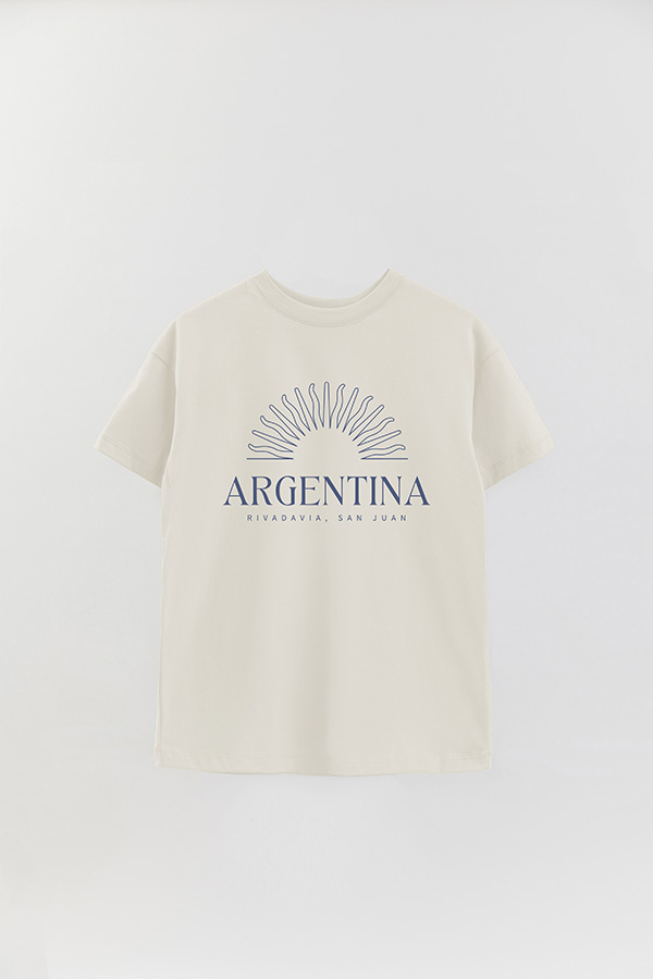 REMERA OVER ESTAMPADA ARG MS SAN JUAN