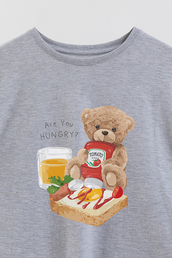 REMERA GB OVERSIZE KETCHUP