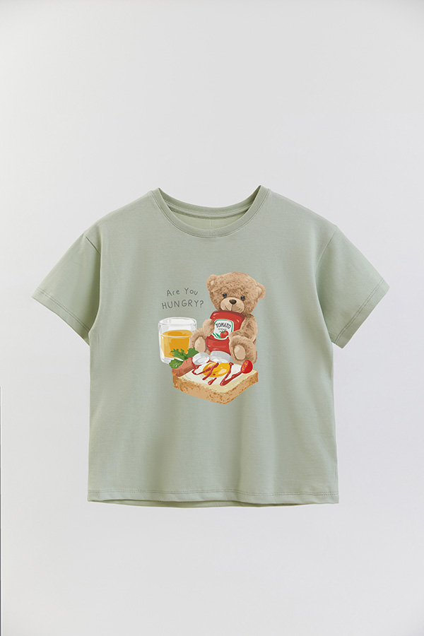 REMERA GB OVERSIZE KETCHUP