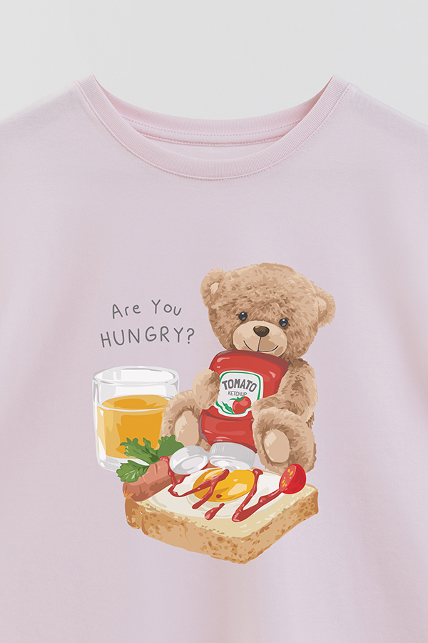REMERA GB OVERSIZE KETCHUP
