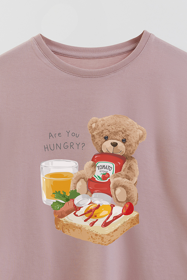 REMERA GB OVERSIZE KETCHUP