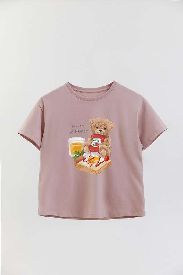 REMERA GB OVERSIZE KETCHUP