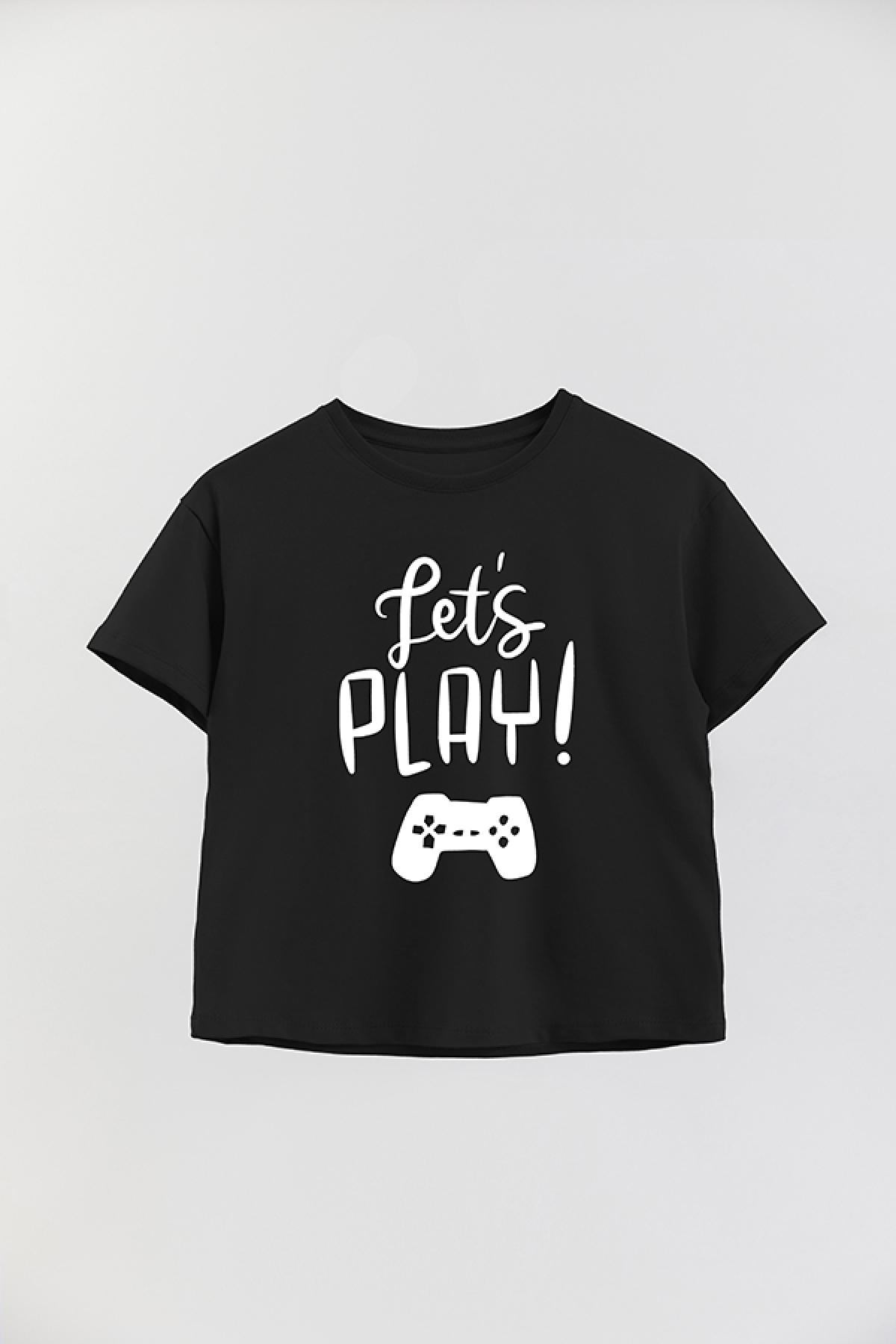 REMERA BOY OVER GM LETS PLAY