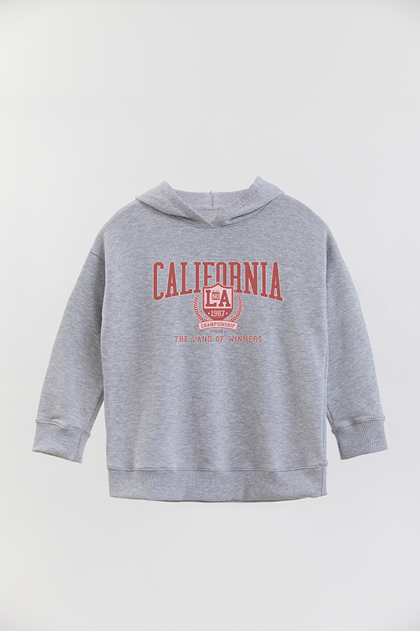 HOODIE RUSTICO GIRL URBAN CALIFORNIA CHAMPIONS