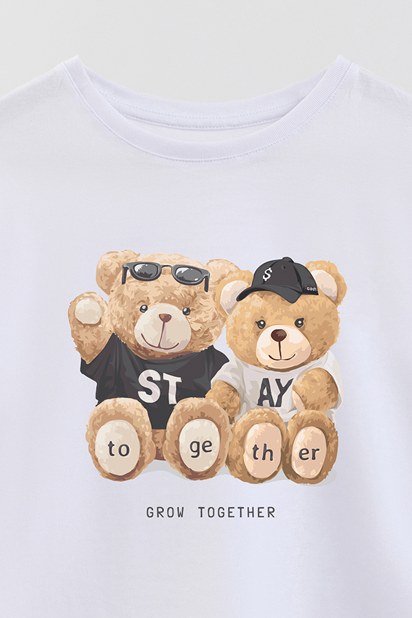 REMERA GB OVERSIZE TEDDY STAY TOGETHER