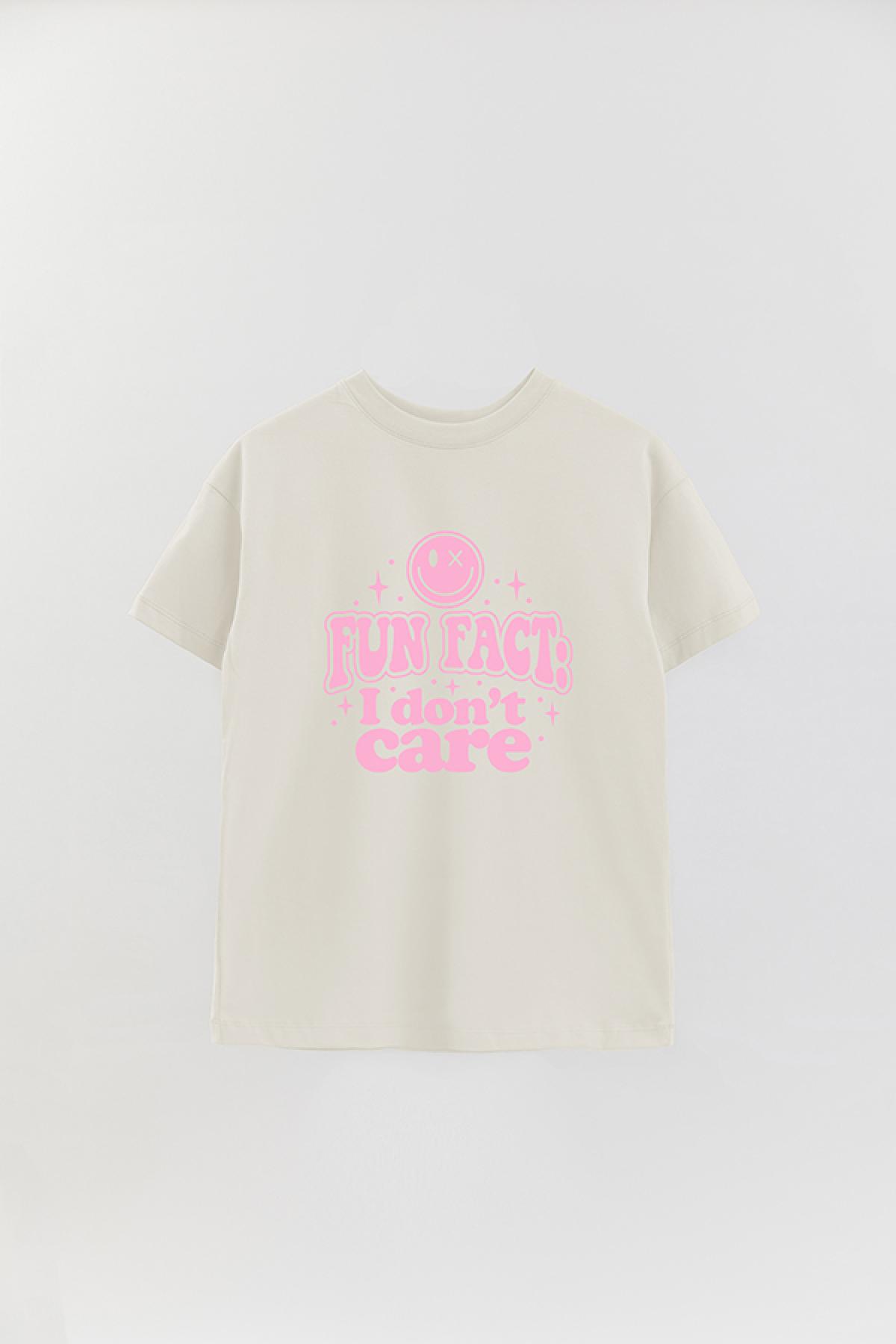REMERA OVER ESTAMPADA LV5 FUNFACT