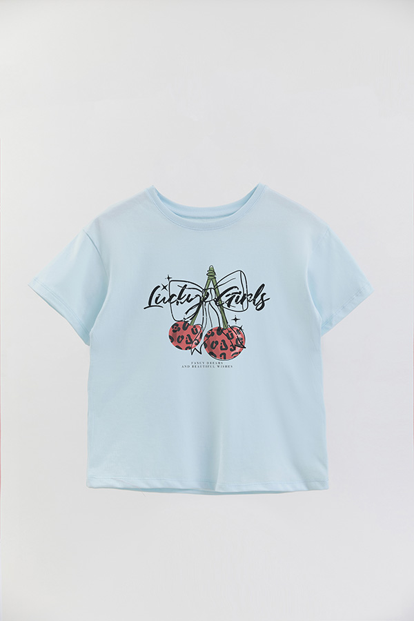 REMERA GIRL OVER LUCKY GIRLS