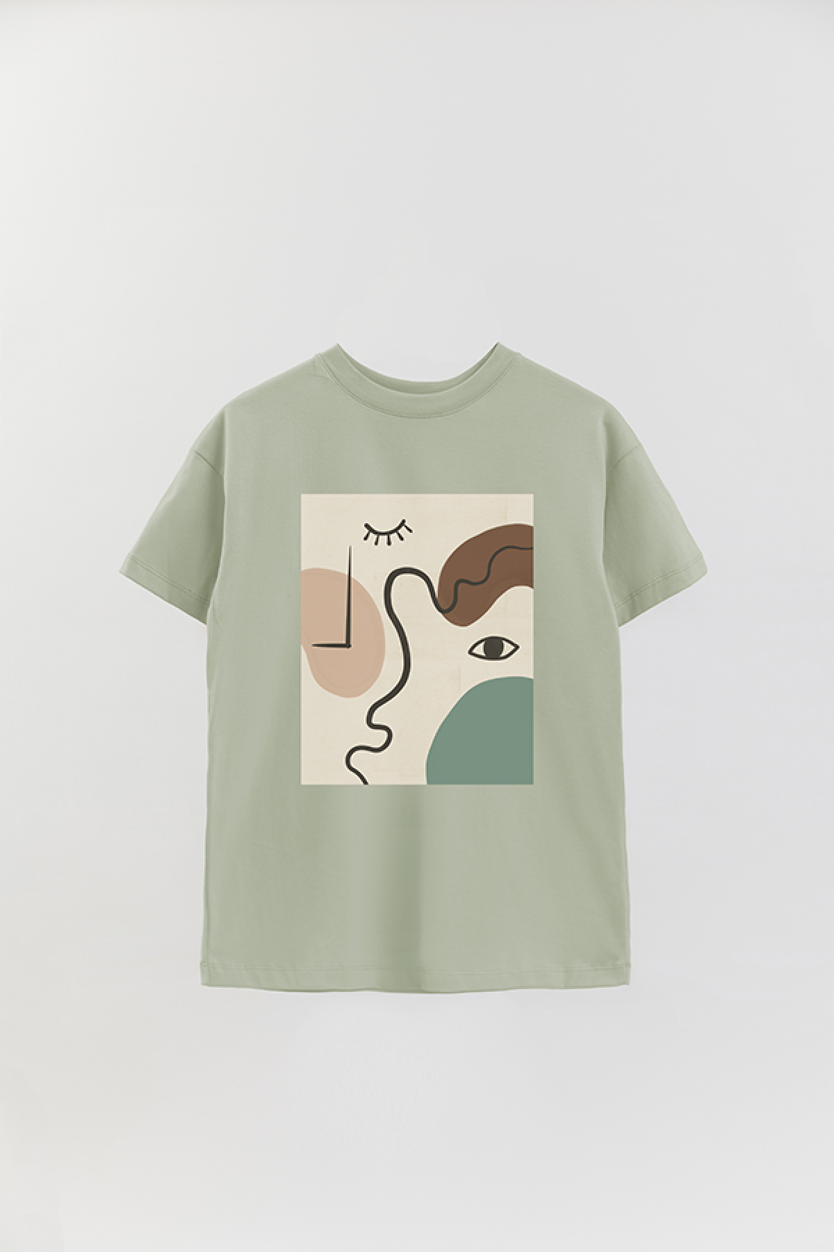 REMERA OVER ESTAMPADA CONTEMPO 8