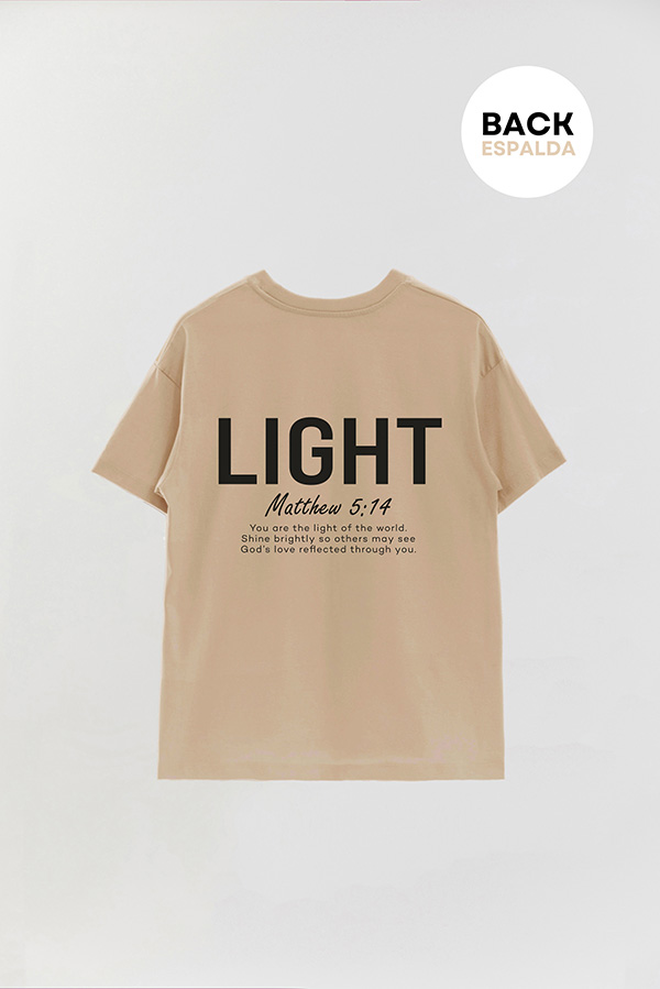 REMERA OVER ESTAMPADA UNISEX ESPALDA