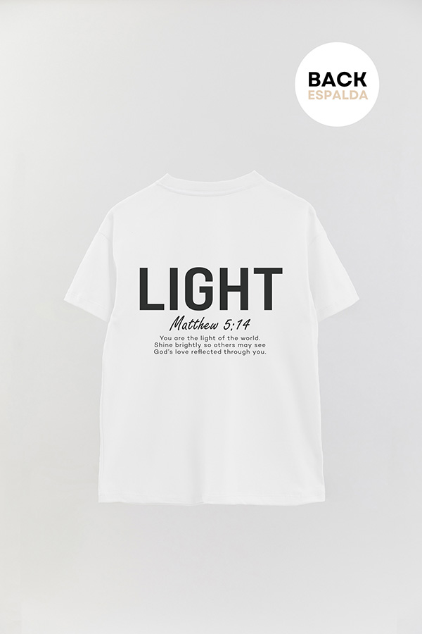 REMERA OVER ESTAMPADA UNISEX ESPALDA