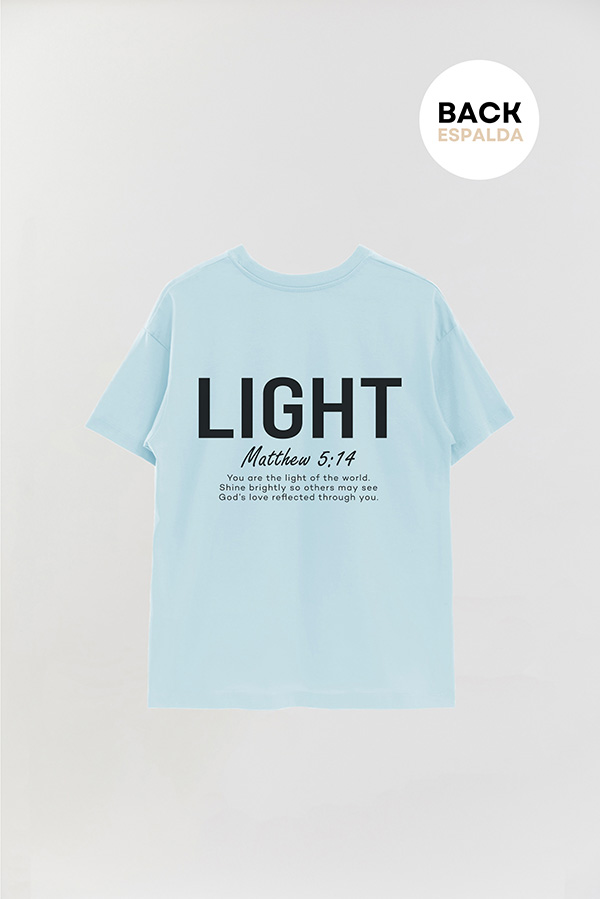 REMERA OVER ESTAMPADA UNISEX ESPALDA