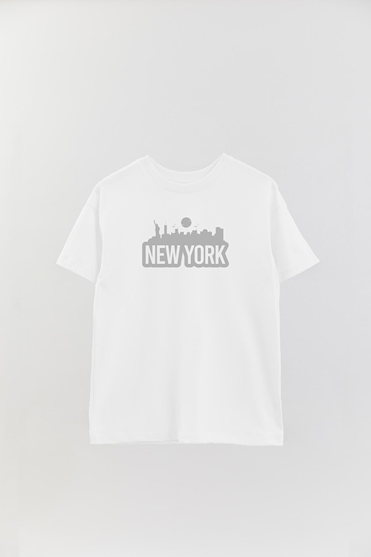 REMERA OVER ESTAMPADA CT BOLD NEW YORK