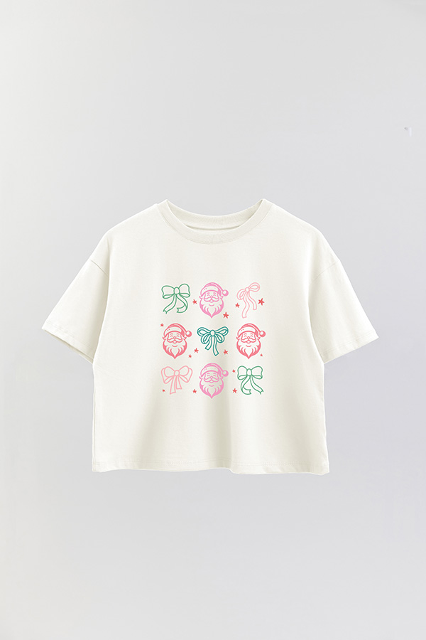 REMERA CROP TIC TAC TOE