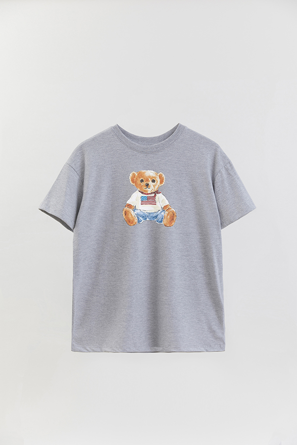 REMERA OVER ESTAMPADA UNISEX BEAR BABY BEAR