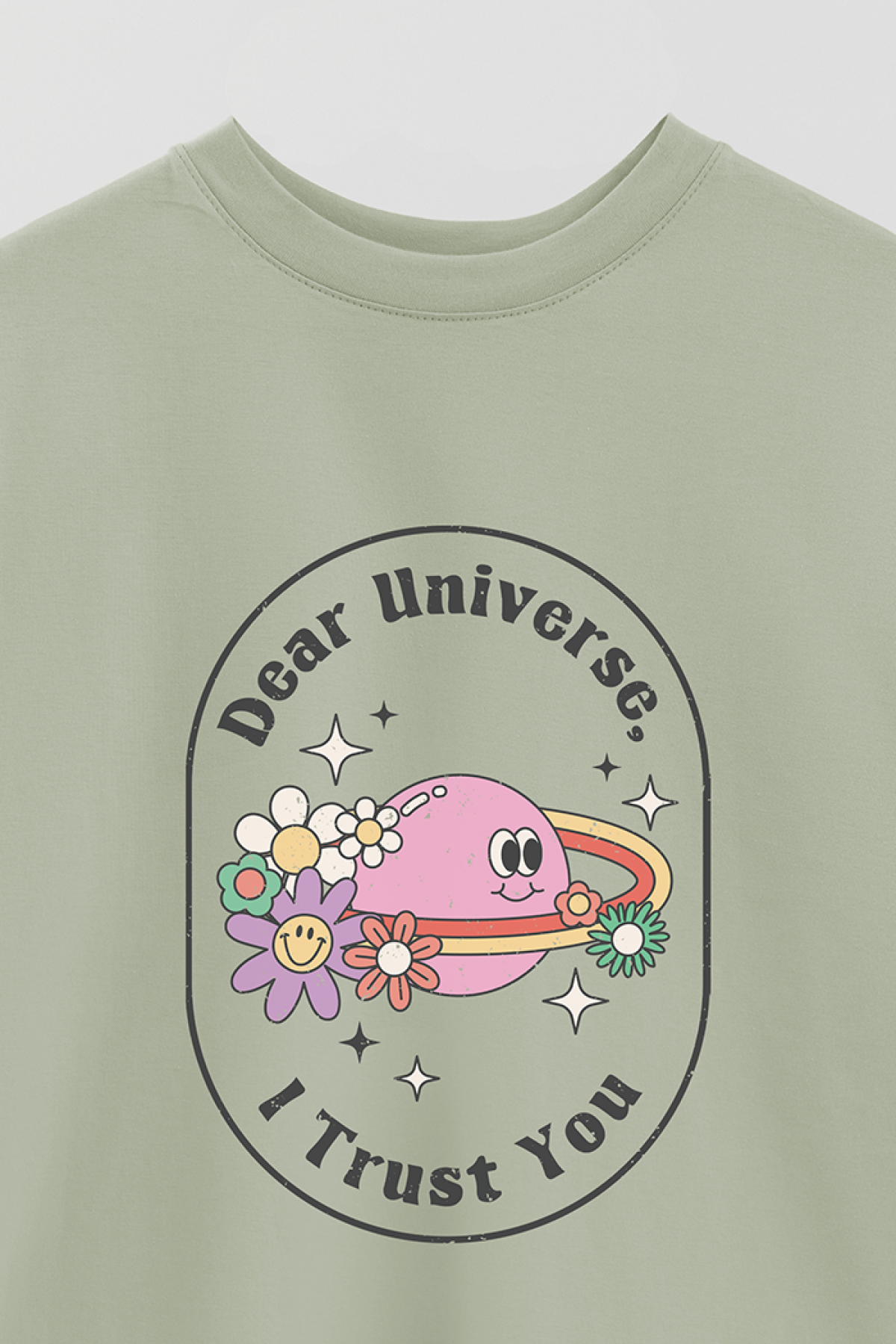 REMERA OVER ESTAMPADA RT2 DEAR UNIVERSE