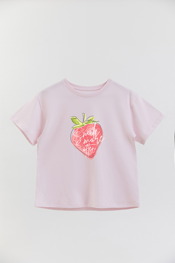 REMERA GIRL OVER SMILE MORE