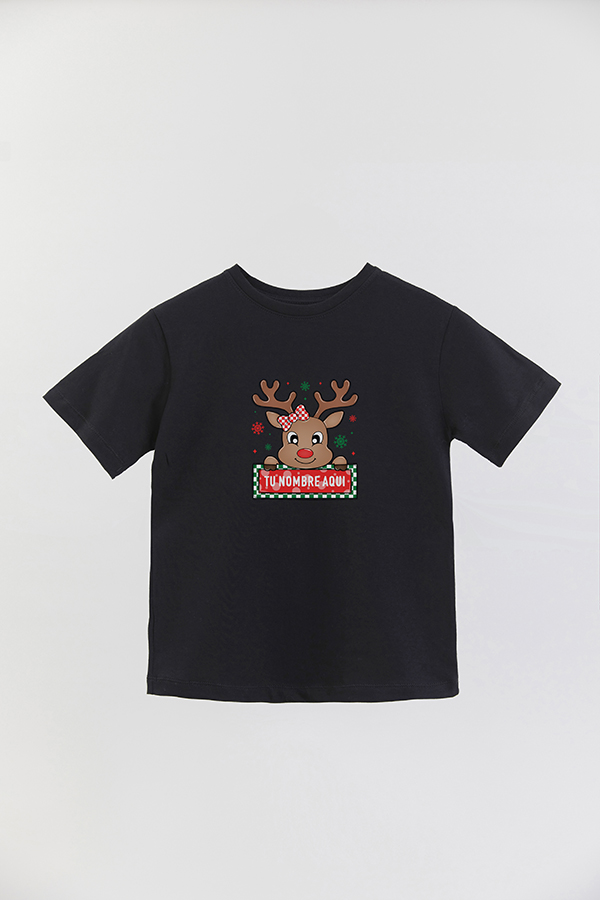 REMERA BASICA ESTAMPADA RENO TU NOMBRE AQUI