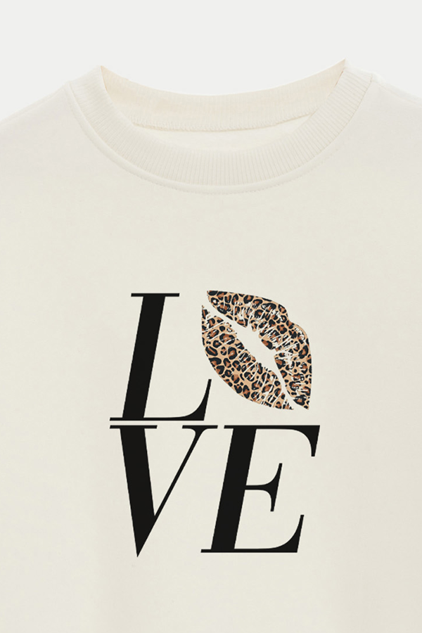 BUZO CROP ESTAMPADO MNM LOVE