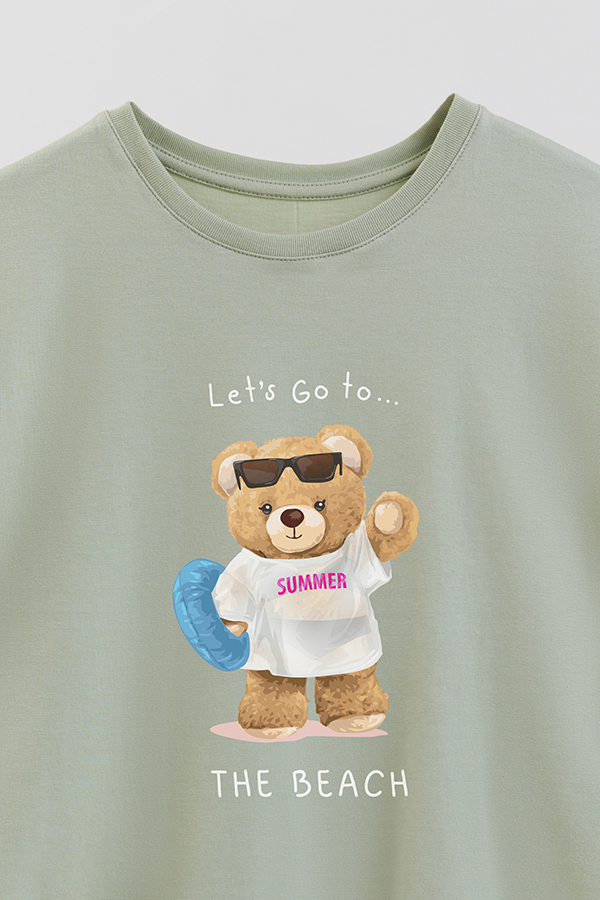 REMERA GB OVERSIZE SUMMER AT THE BEACH