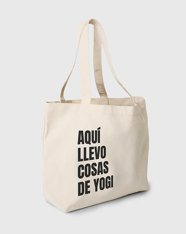 TOTE BAG AQUI LLEVO YOGI