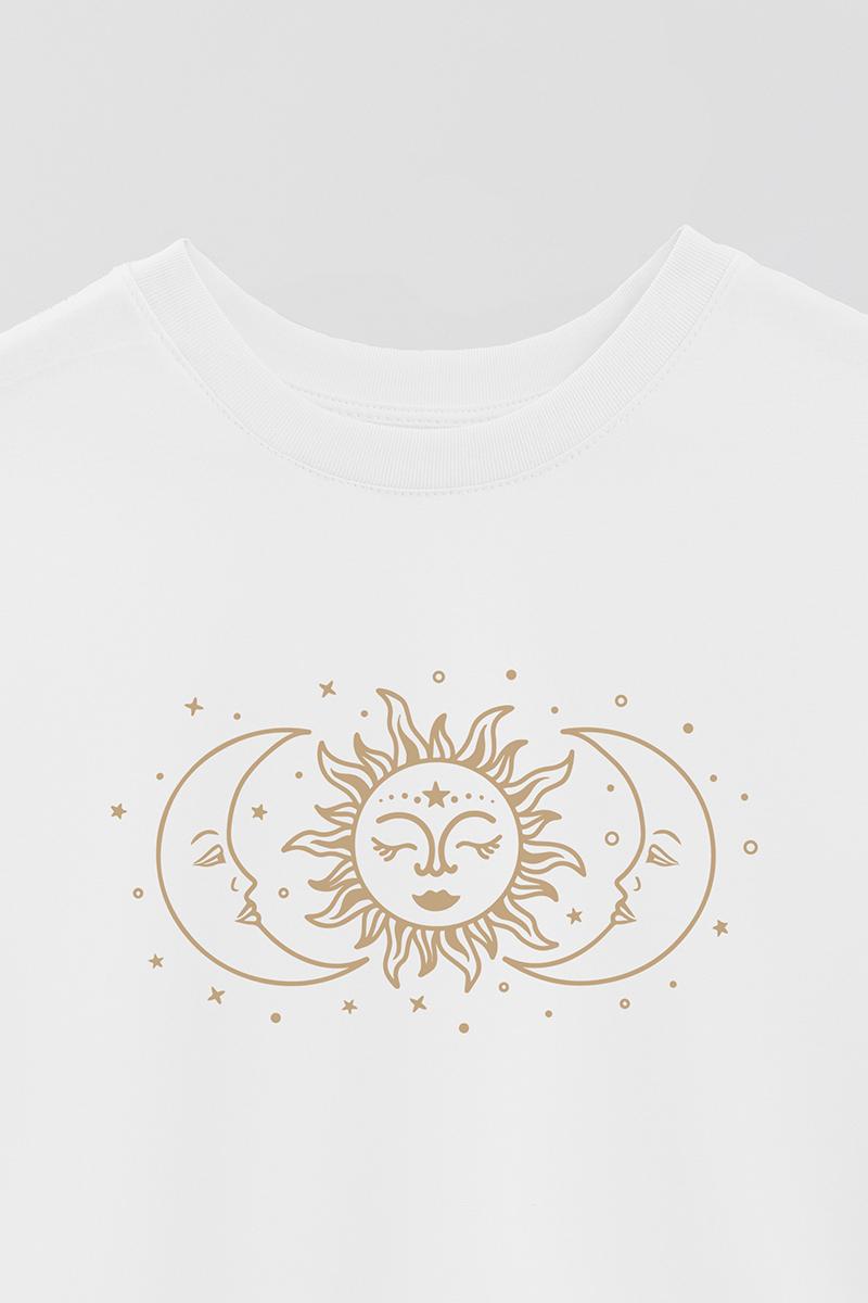 REMERA OVER ESTAMPADA MST CELESTIAL