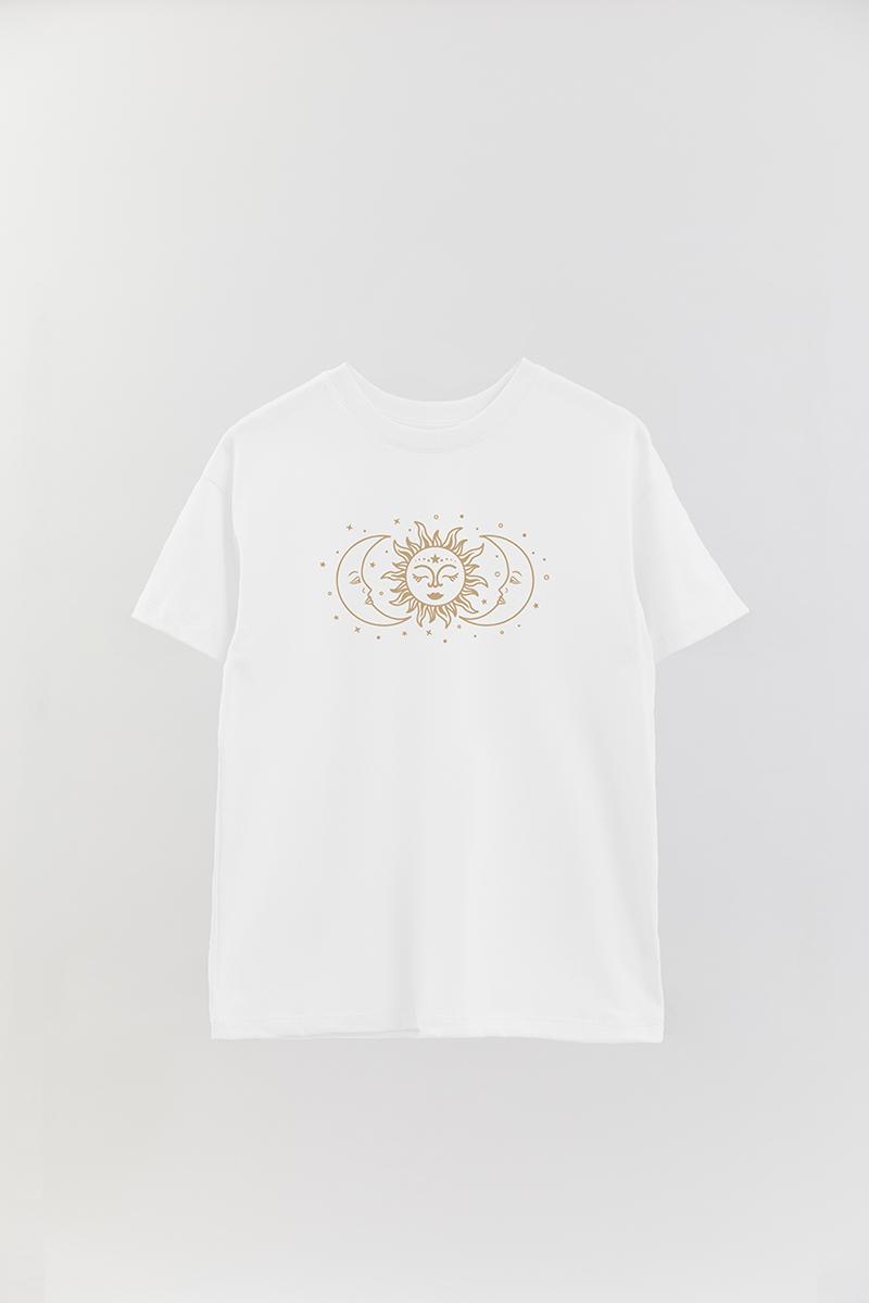 REMERA OVER ESTAMPADA MST CELESTIAL