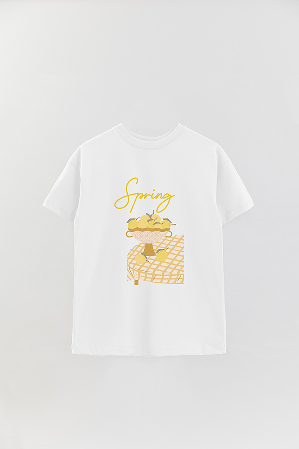 REMERA OVER ESTAMPADA MAXI SPRING