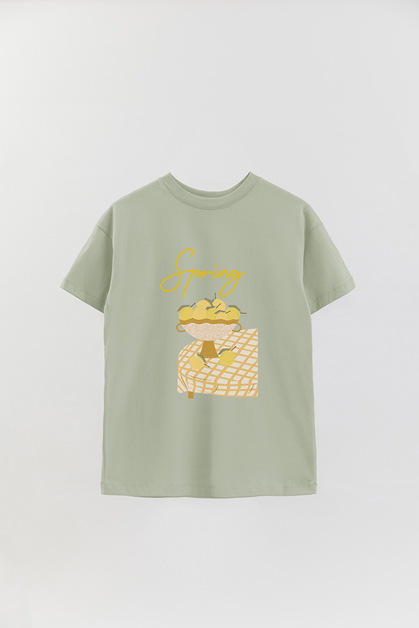 REMERA OVER ESTAMPADA MAXI SPRING