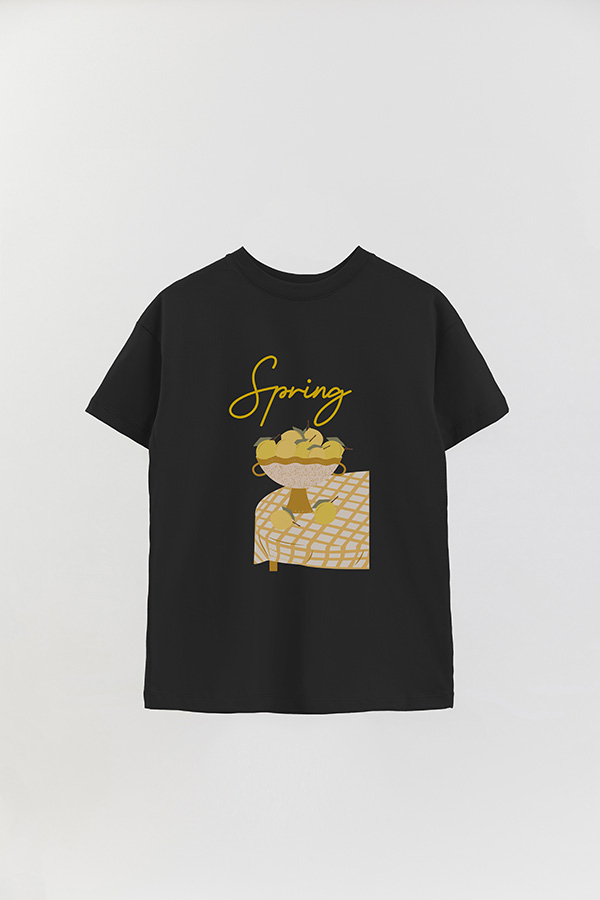 REMERA OVER ESTAMPADA MAXI SPRING