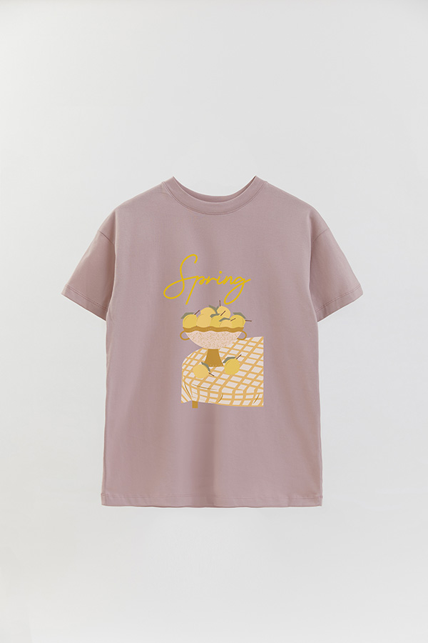 REMERA OVER ESTAMPADA MAXI SPRING
