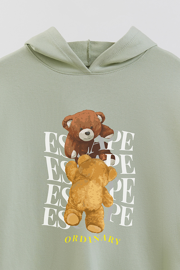 HOODIE RUSTICO KID TEDDY ESCAPE