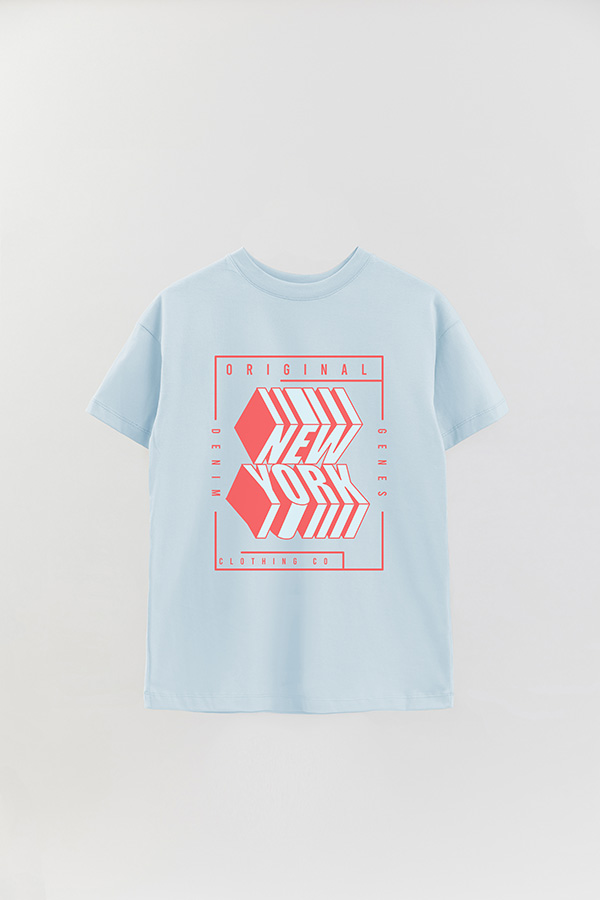 REMERA OVER ESTAMPADA ORIGINAL NEW YORK