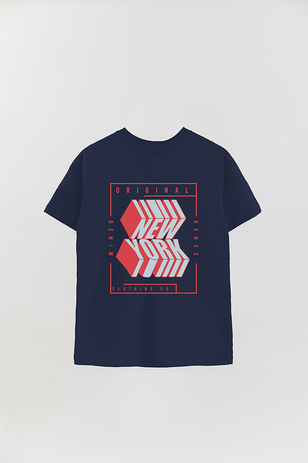 REMERA OVER ESTAMPADA ORIGINAL NEW YORK