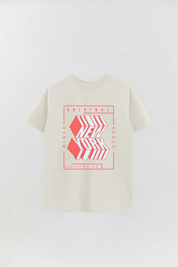 REMERA OVER ESTAMPADA ORIGINAL NEW YORK