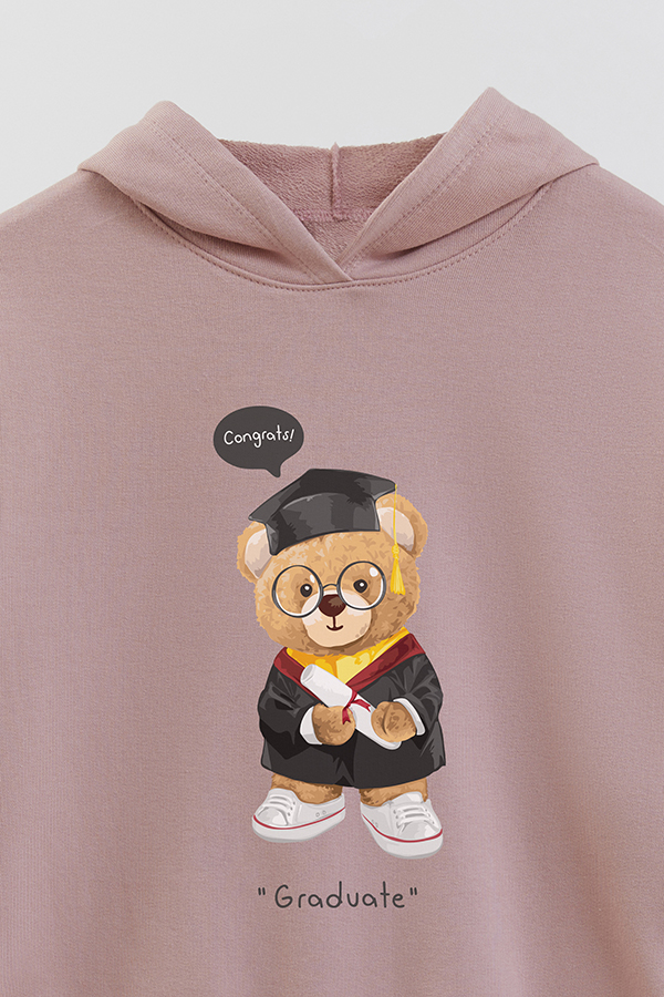 HOODIE RUSTICO KID TEDDY GRADUATE