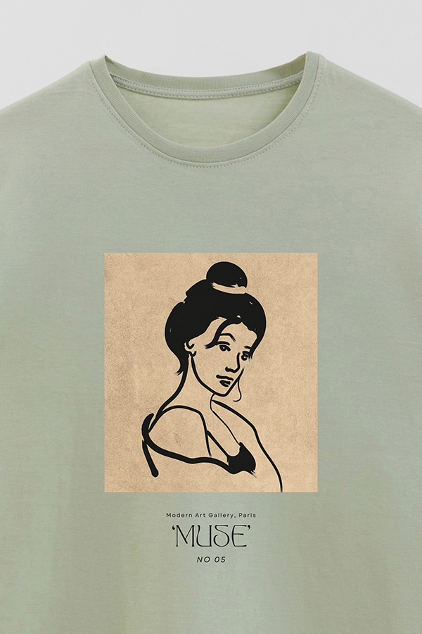 REMERA BASICA ESTAMPADA MUSE 4